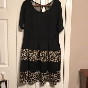 Flirty Leopard Dress